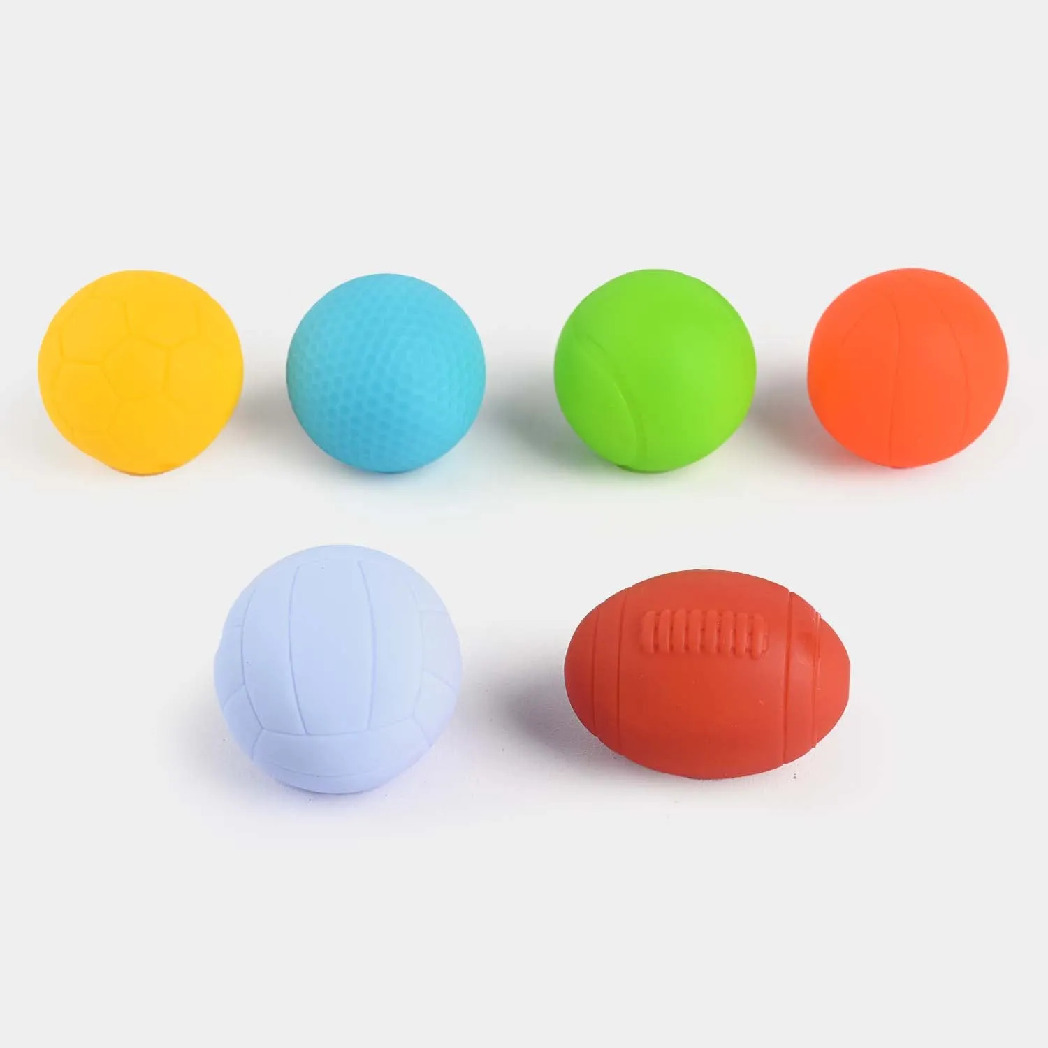 6PCs Hand Grip Soft Plastic Balls For Kids