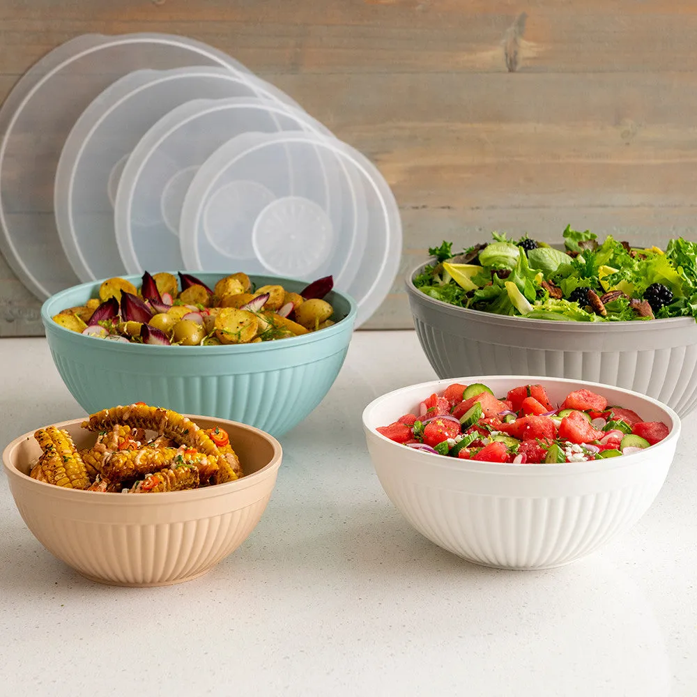 8- Piece Covered Bowl Set