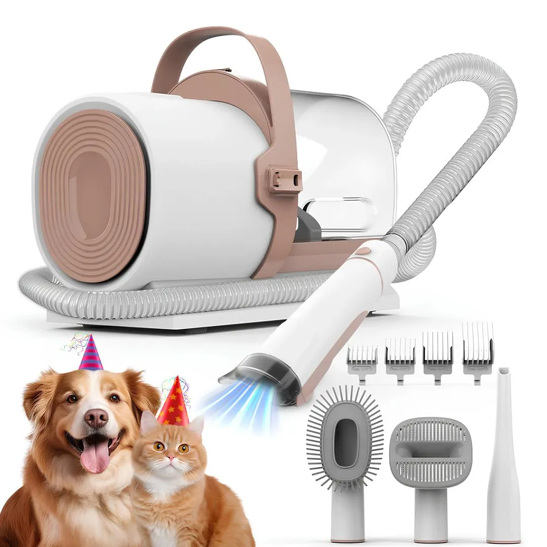 AIRROBO PG50 5 in 1 Pet Grooming Kit with Vacuum - Multifunctional Grooming Tool  - 9913001