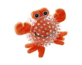 Allpet Ruff Play Plush Crab Dog Toy