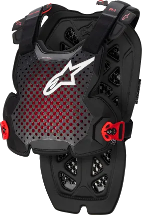 ALPINESTARS A-1 Pro Chest Guard - Anthracite/Black/Red - XL/2XL 67001231431XL2X