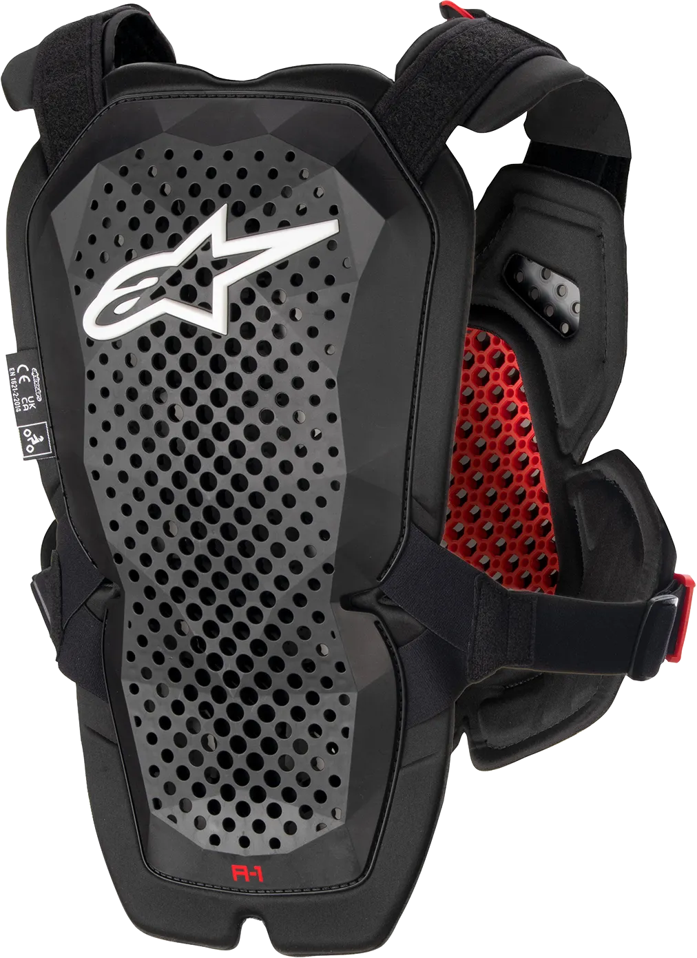 ALPINESTARS A-1 Pro Chest Guard - Anthracite/Black/Red - XL/2XL 67001231431XL2X