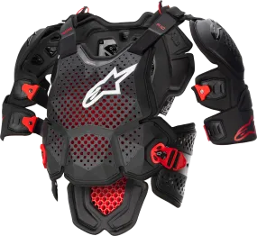 ALPINESTARS A-10 v2 Full Roost Guard - Black/Red - XL/2XL 6700523-1431XL2