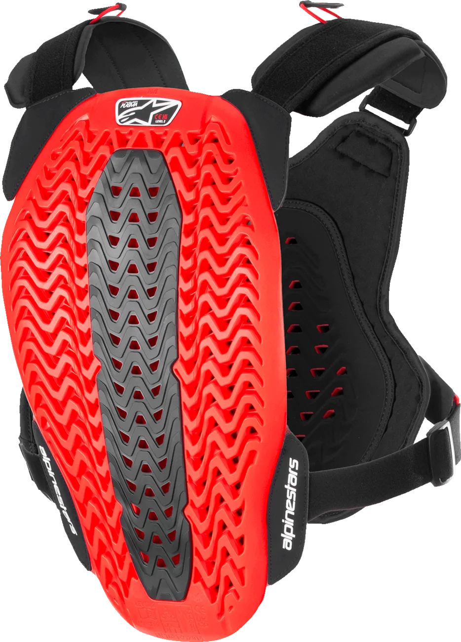 ALPINESTARS A-5 Plasma Chest Protector - Black/Red/White - M/L  6700825-132-M/L