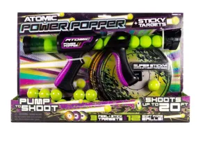 Atomic Power Popper 12X Bundle with Sticky Targets