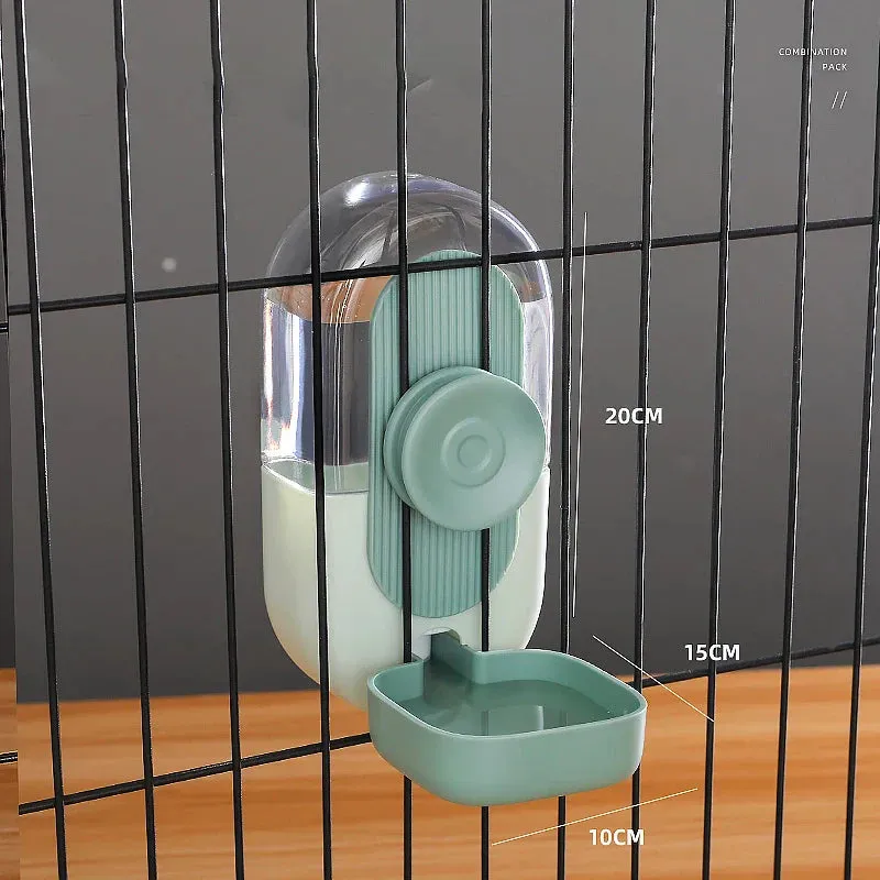 Automatic Pet Feeder and Water Dispenser for Small Dogs and Cats