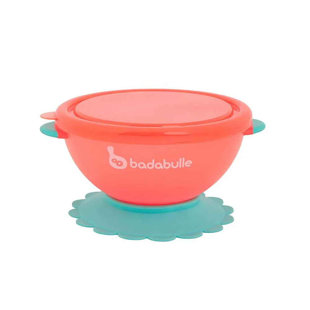 Badabulle 2-in-1 Bowl & Containers with Lid 3pc Set