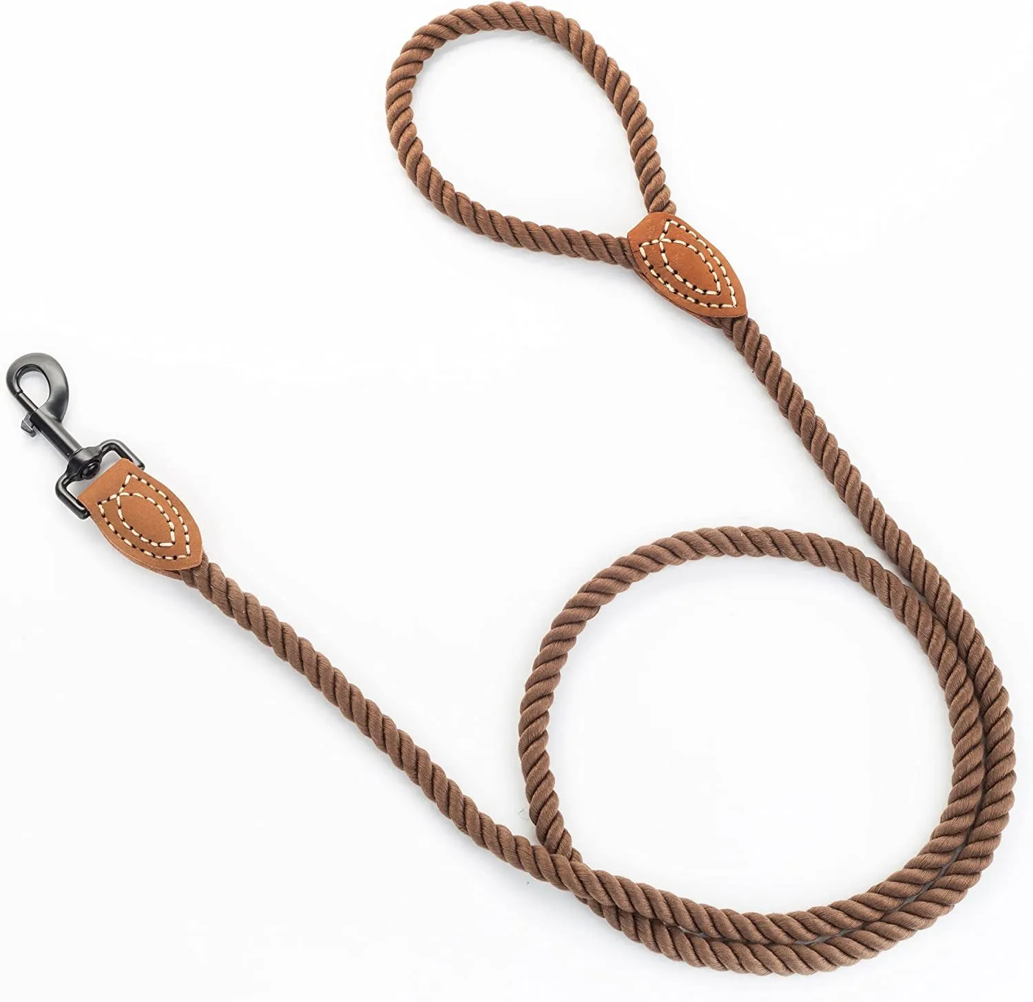 Braided Cotton Rope Dog Leash - Meet Elegant Walker! 🐾🌟