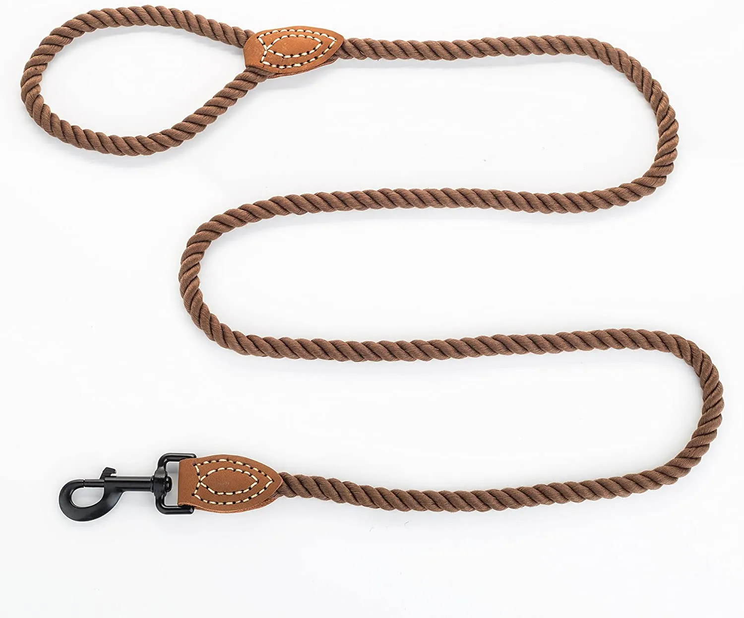 Braided Cotton Rope Dog Leash - Meet Elegant Walker! 🐾🌟