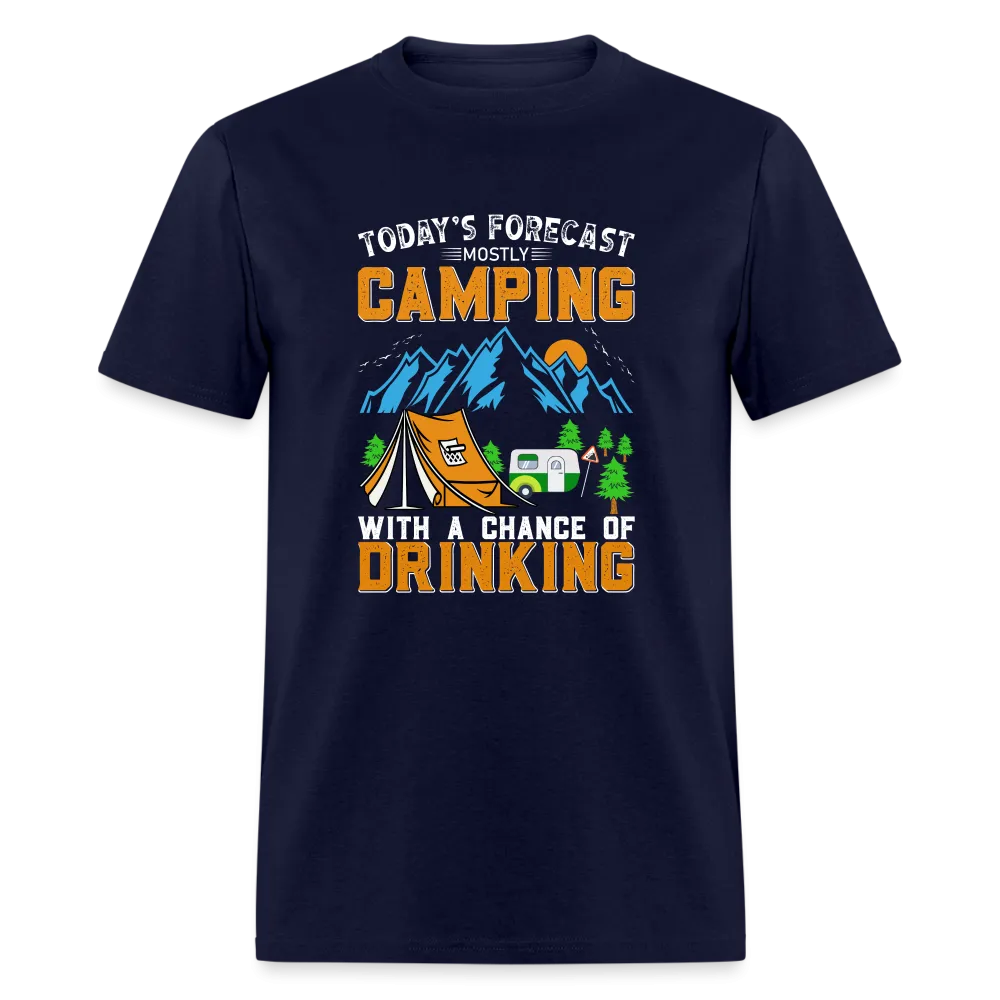 Camping With A Chance Of Drinking T-Shirt