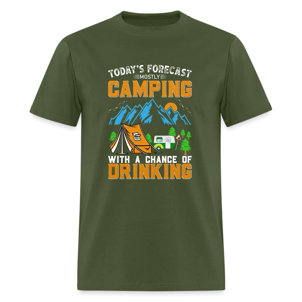 Camping With A Chance Of Drinking T-Shirt