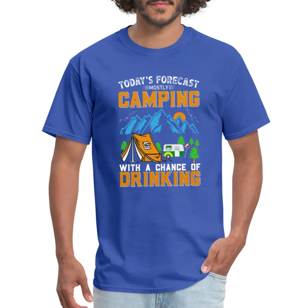 Camping With A Chance Of Drinking T-Shirt