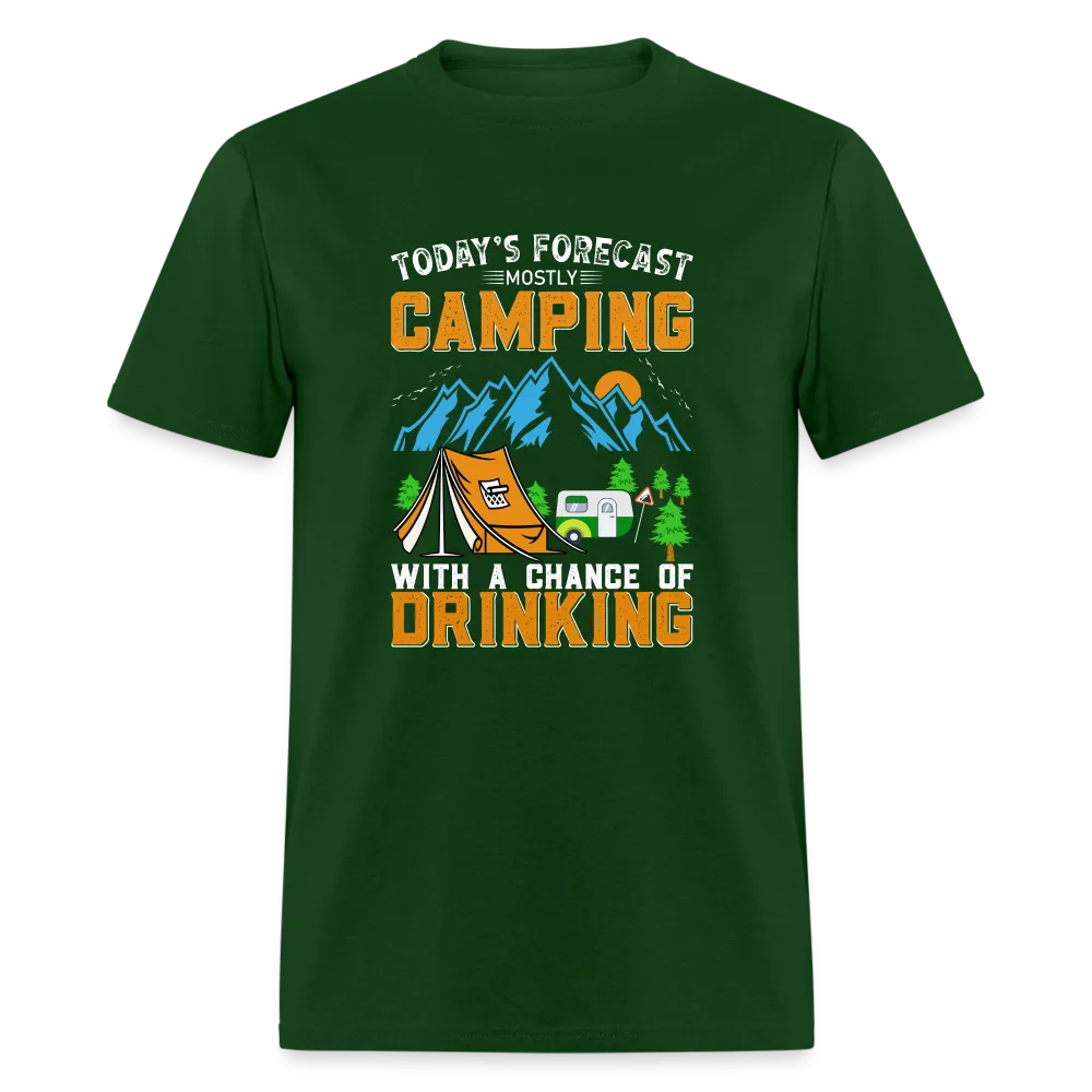 Camping With A Chance Of Drinking T-Shirt