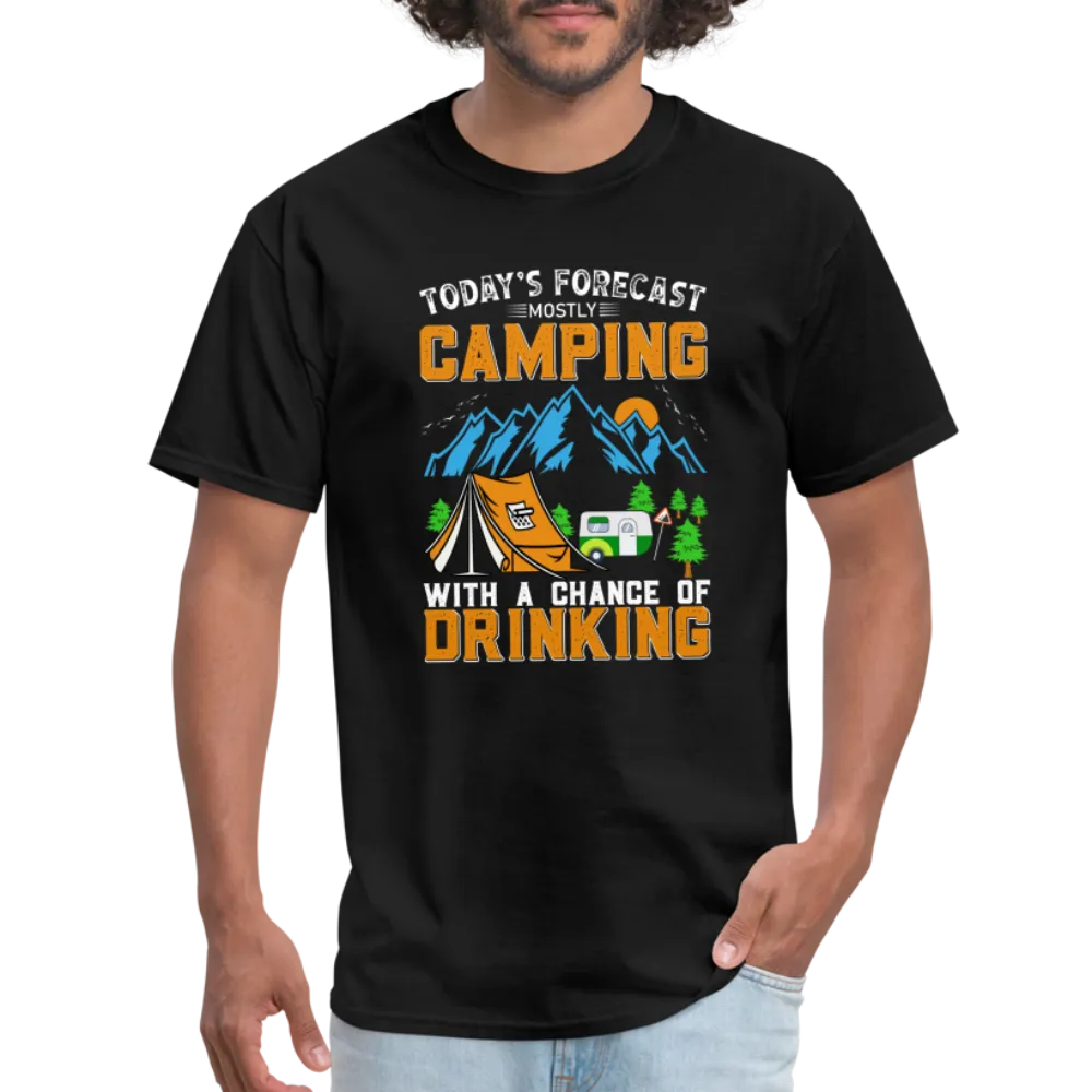 Camping With A Chance Of Drinking T-Shirt