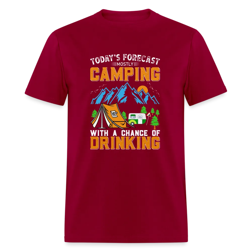 Camping With A Chance Of Drinking T-Shirt