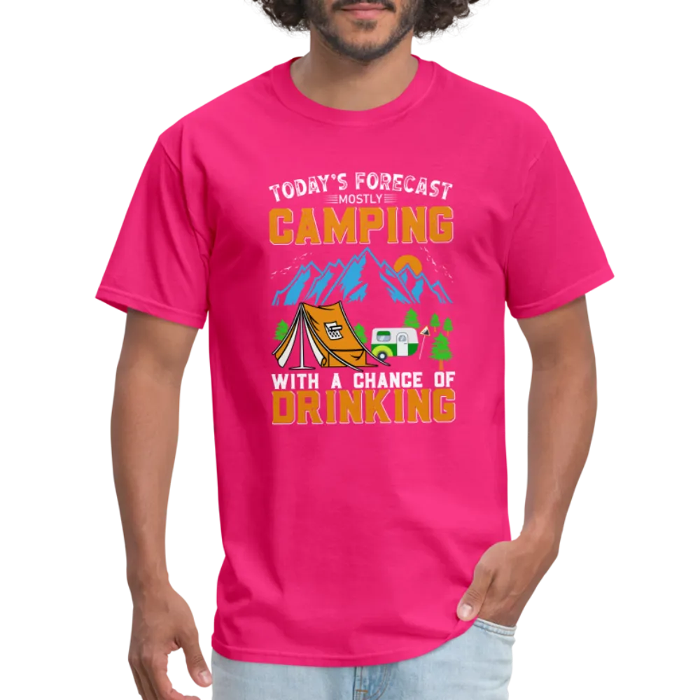 Camping With A Chance Of Drinking T-Shirt