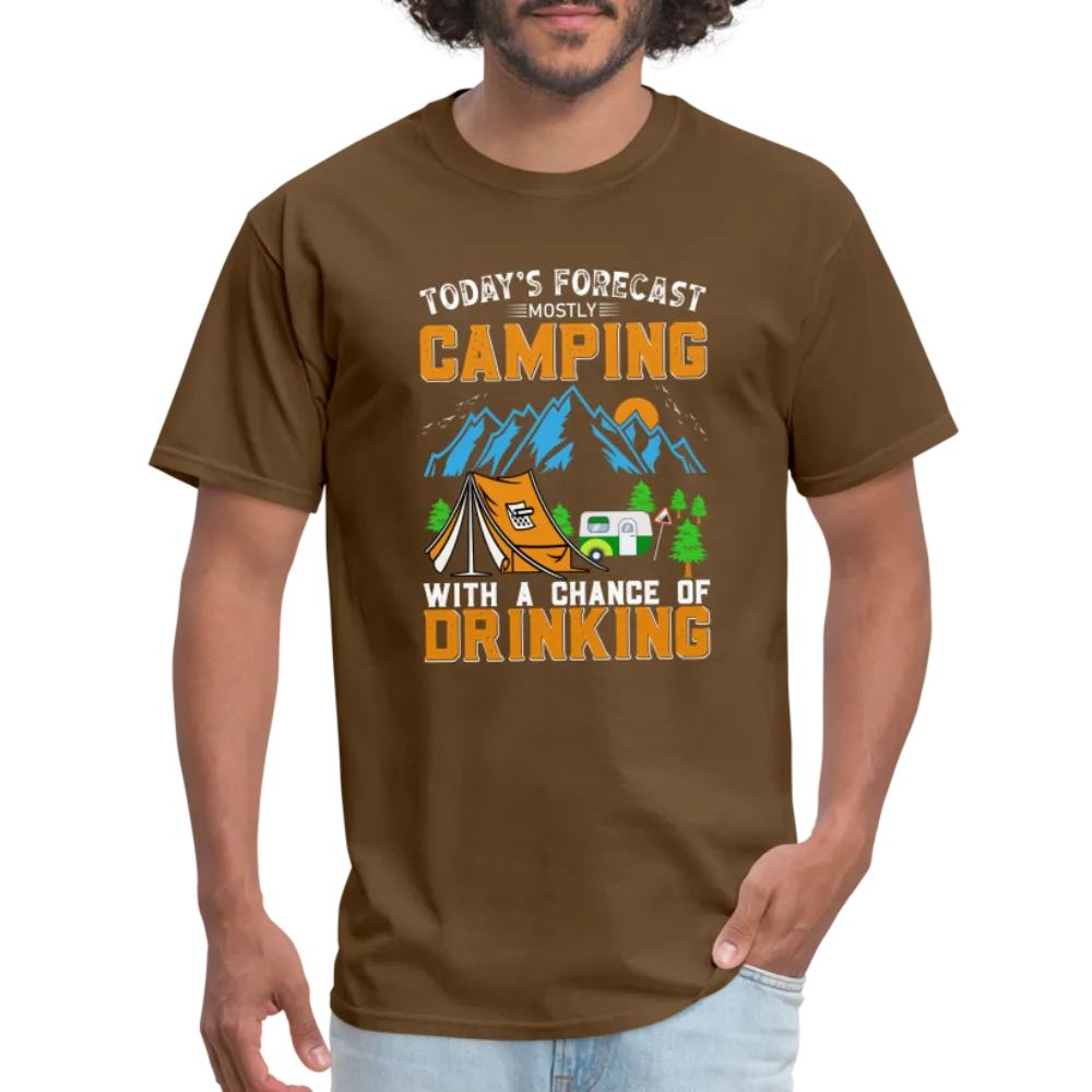 Camping With A Chance Of Drinking T-Shirt