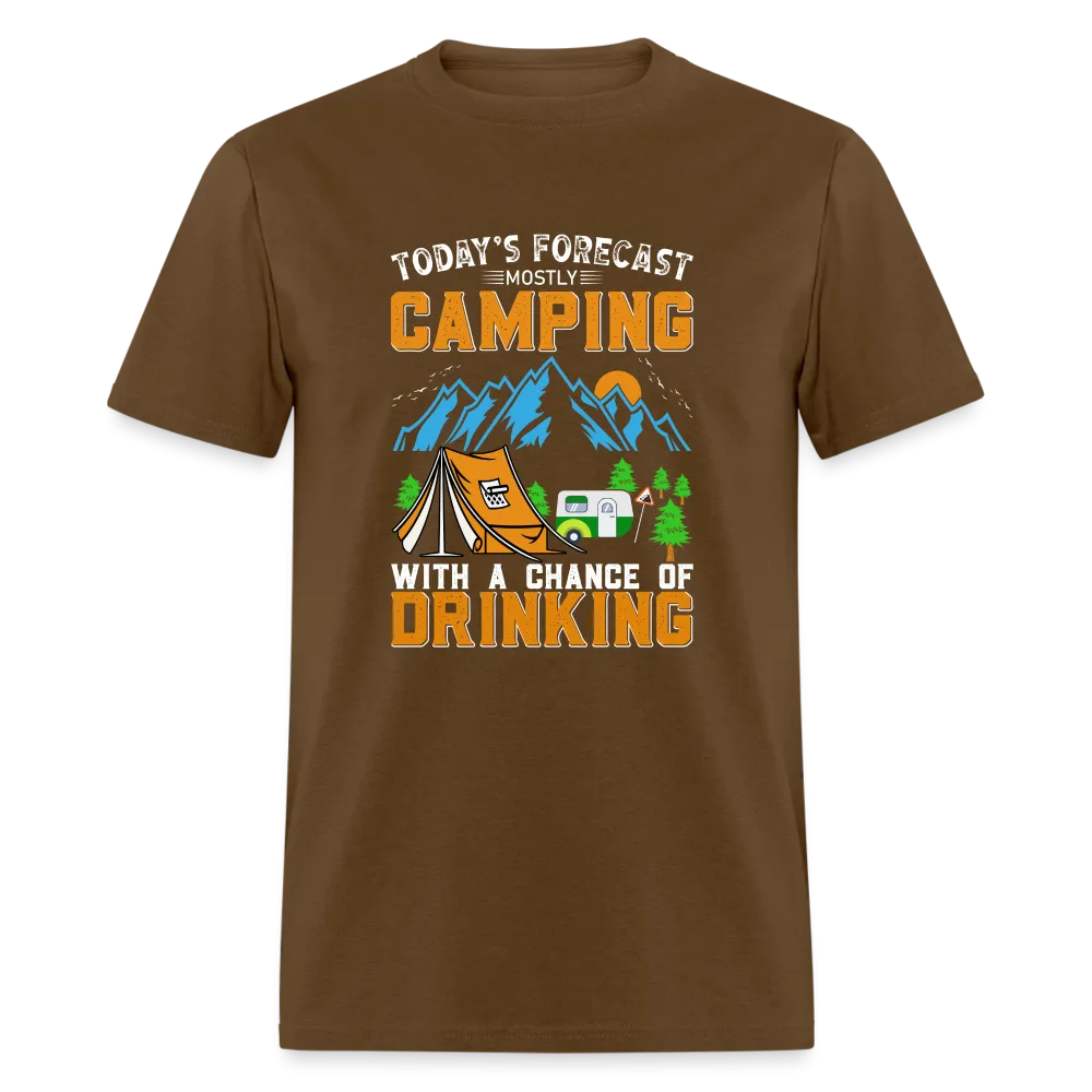 Camping With A Chance Of Drinking T-Shirt