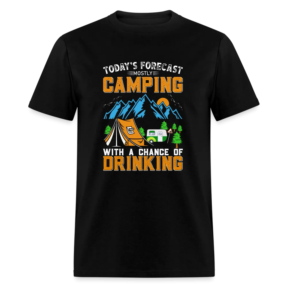 Camping With A Chance Of Drinking T-Shirt