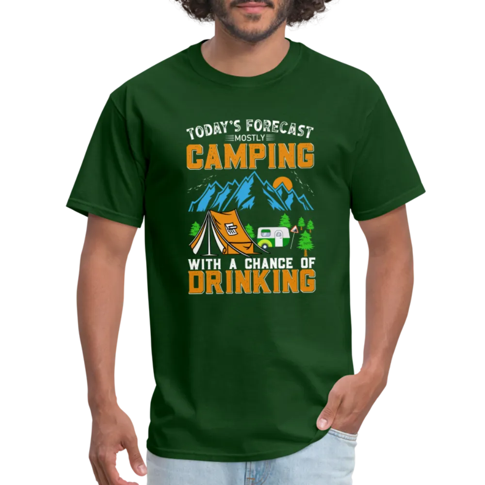 Camping With A Chance Of Drinking T-Shirt