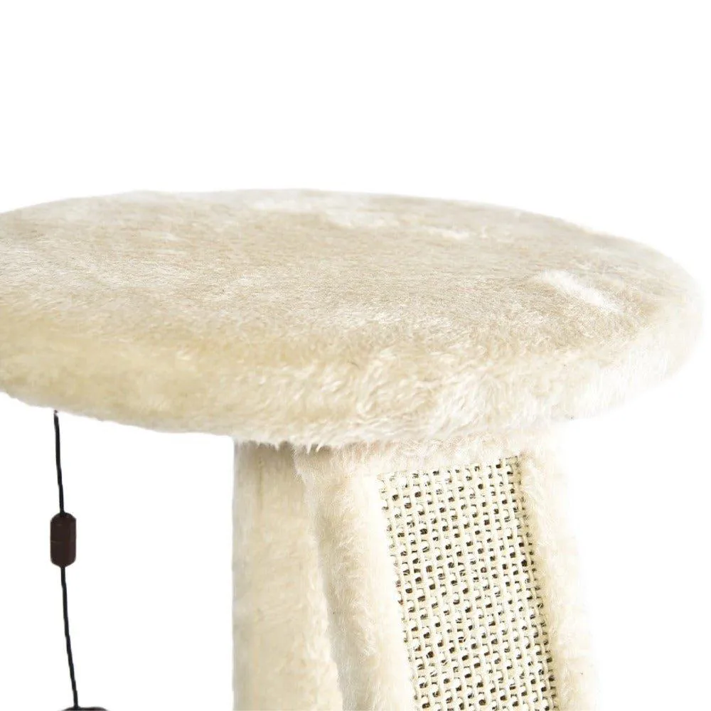 Cat Small Climbing / Scratching Tower - Cream