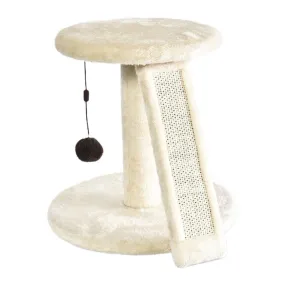 Cat Small Climbing / Scratching Tower - Cream