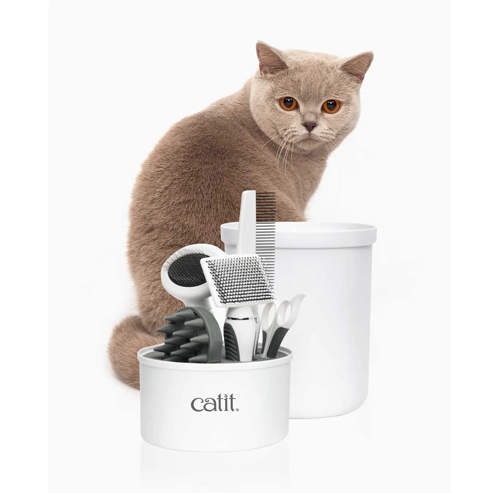 Catit 2.0 Shorthair Grooming Kit