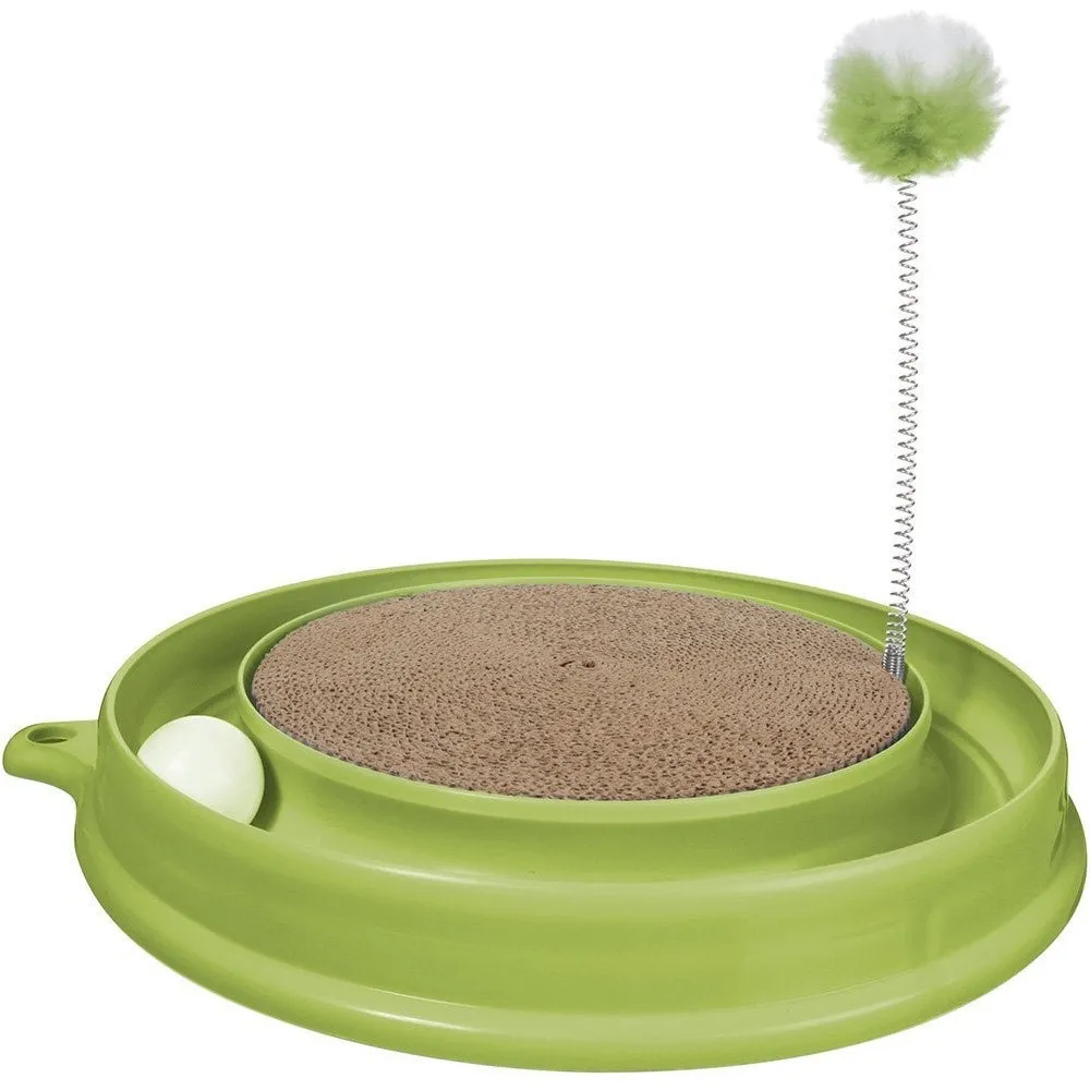 Catit Play n Scratch Toy - Green