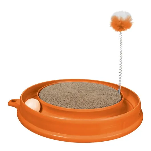 Catit Play n Scratch Toy - Orange