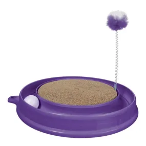 Catit Play n Scratch Toy - Purple