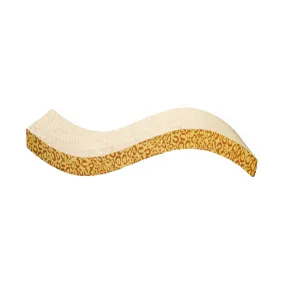 Catit Scratcher with Catnip, S-Shape Animal