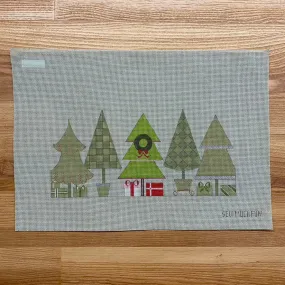 Christmas Trees Canvas/Stitch Guide