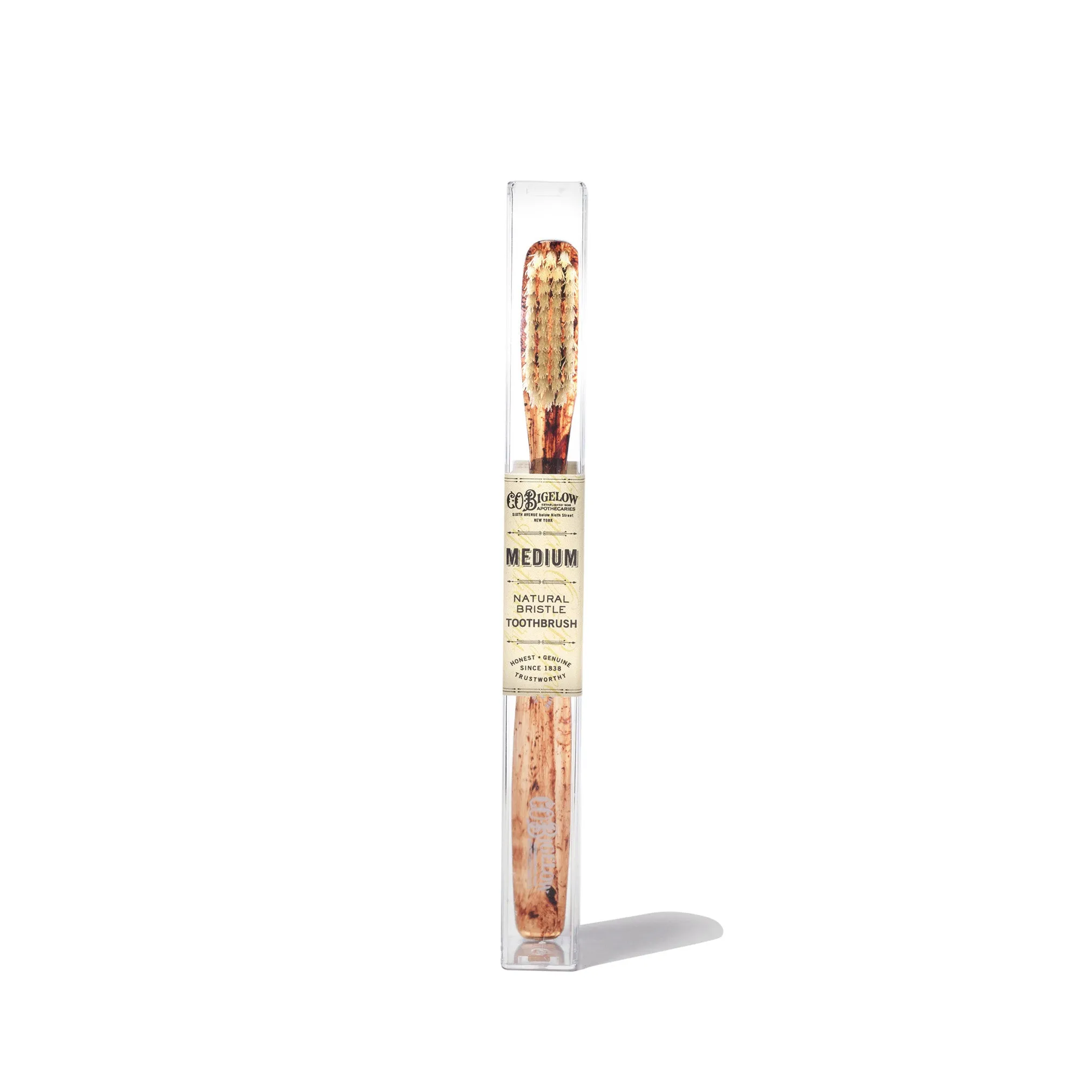 C.O. BIGELOW - NATURAL BRISTLE TOOTHBRUSH