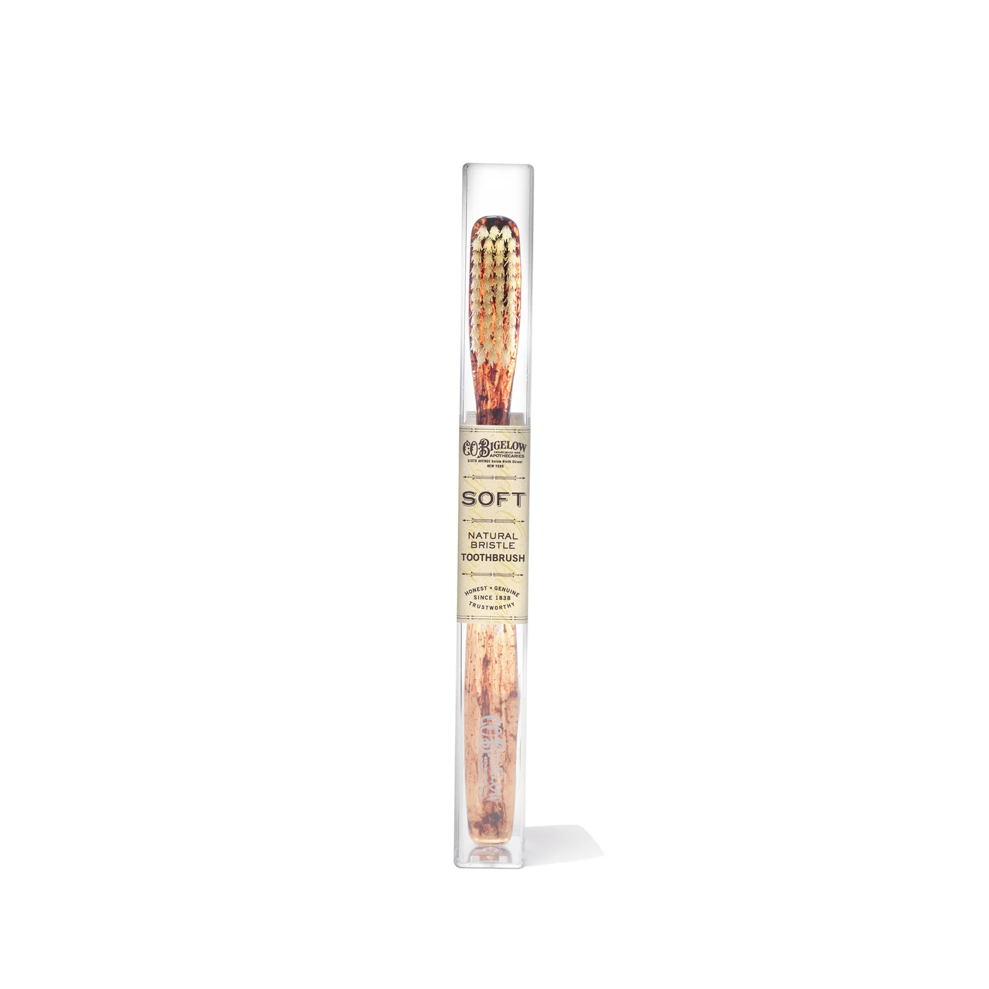 C.O. BIGELOW - NATURAL BRISTLE TOOTHBRUSH