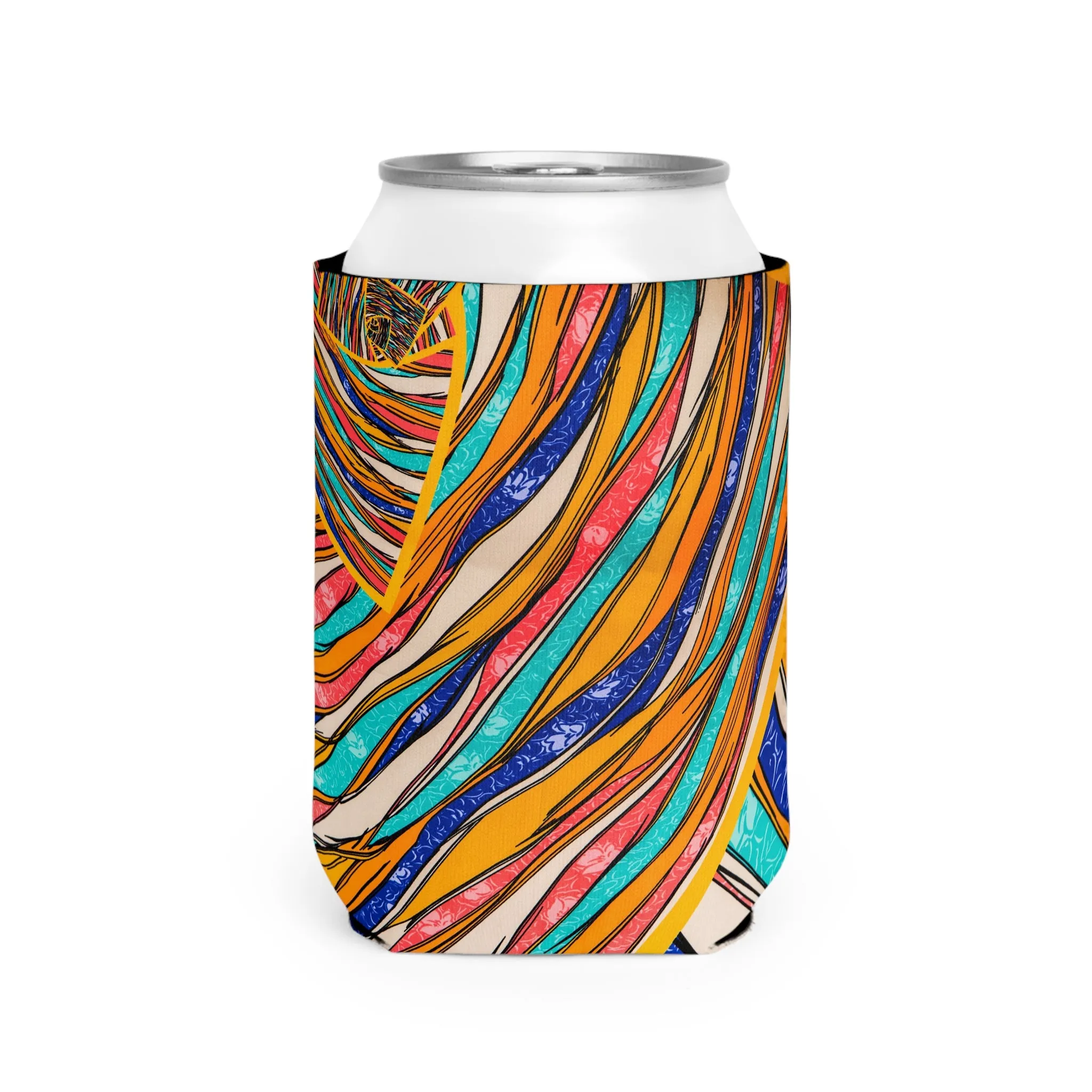 Color Brushstroke - Inovax Can Cooler Sleeve