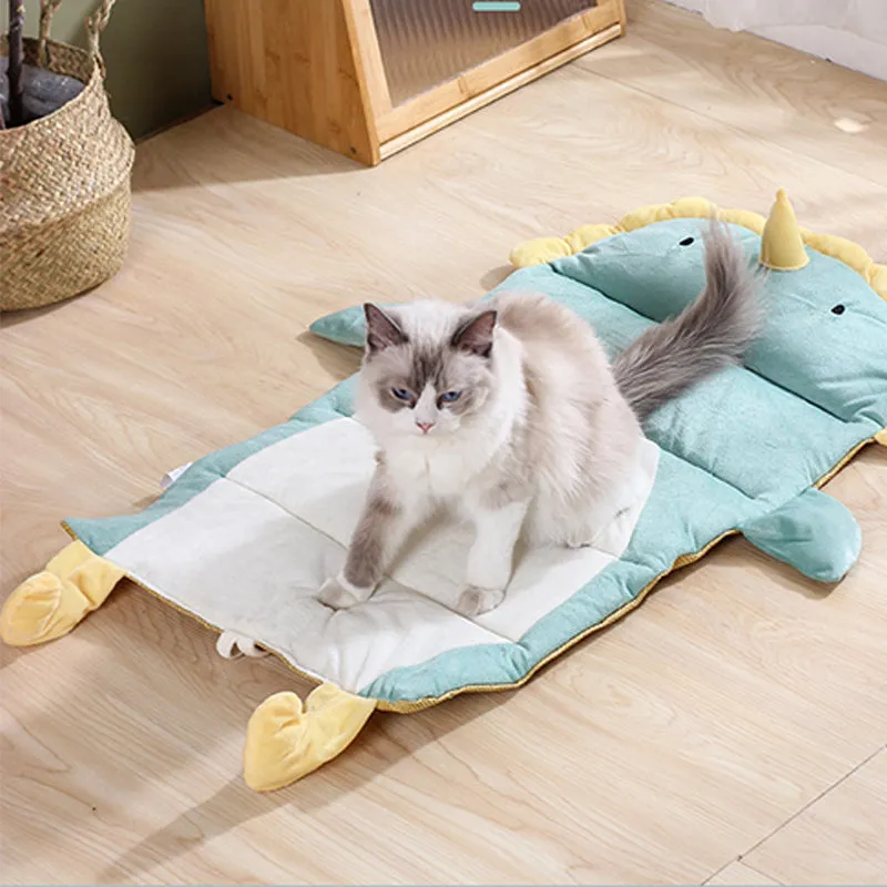 Cute Animal Summer Cat Mat