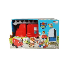 Dede My First Fire Truck & 30 Blocks