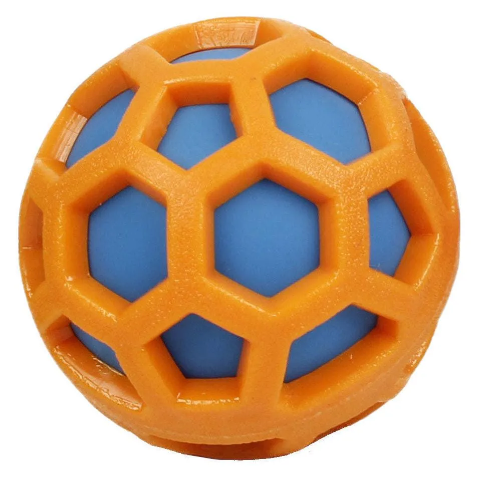 Durable dog toy with squeaking ball Felina