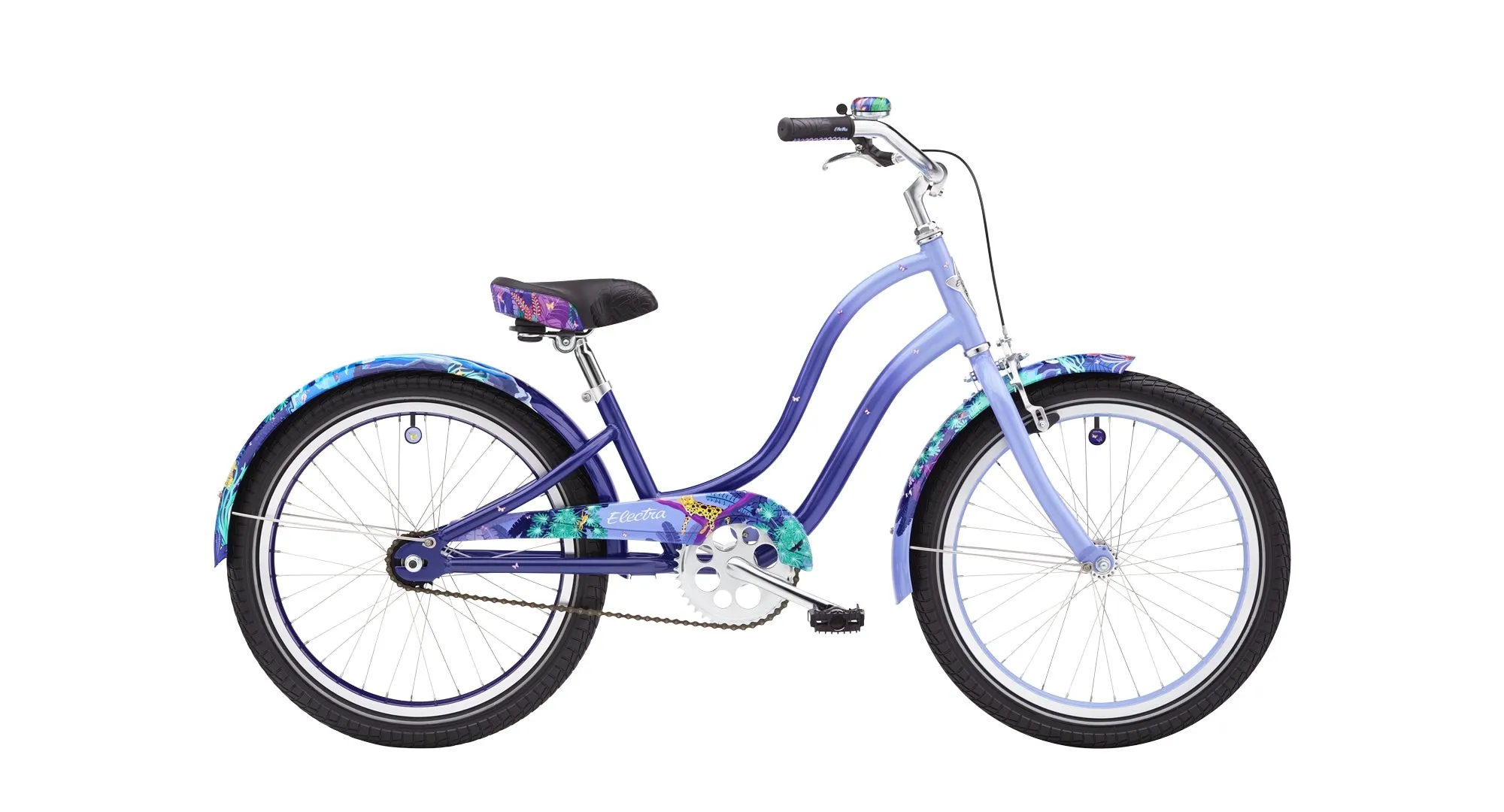 Electra Enchanted Jungle 1 Girls' Periwinkle Fade 20"