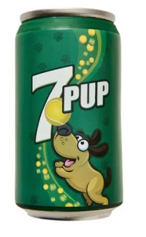 ETHICAL 4.5 IN. FUN DRINK 7 PUP CAN