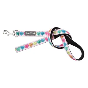 Fuzzyard Dog Lead Candy Hearts S 1.5cm x 120cm