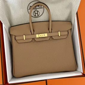 Hermès Birkin 25 Chai Togo Gold Hardware GHW