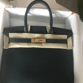 Hermès Birkin 30 Vert Cyprès Togo Gold Hardware GHW