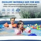 Inflatable Swimming Pools, Family Full-Sized Inflatable Pools, 118" x 72" x 22" Blow Up Kiddie Pool for Kids, Adults, Babies, Toddlers, Outdoor, Garden, Backyard