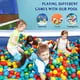 Inflatable Swimming Pools, Family Full-Sized Inflatable Pools, 118" x 72" x 22" Blow Up Kiddie Pool for Kids, Adults, Babies, Toddlers, Outdoor, Garden, Backyard