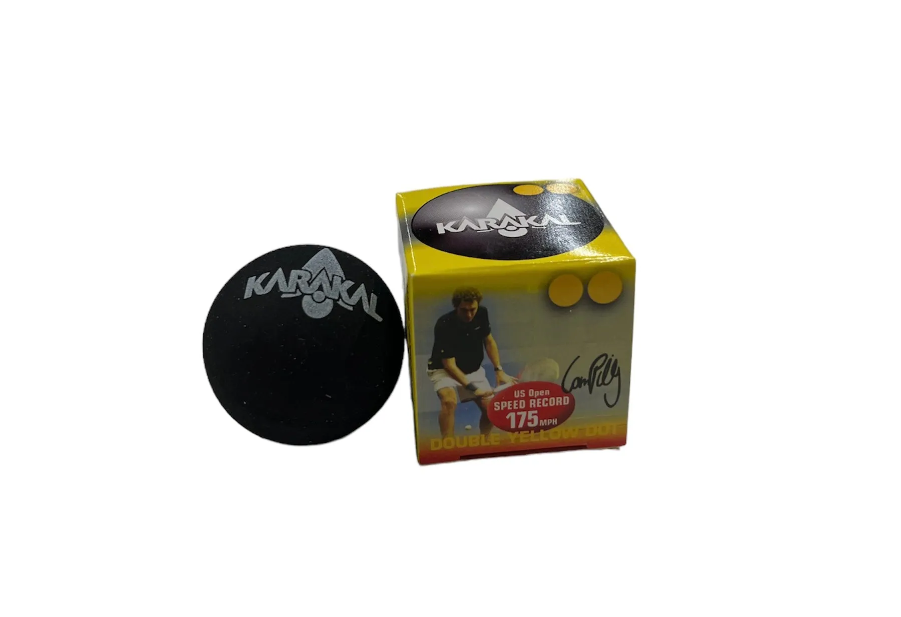 Karakal Double Yellow Dot Squash Balls