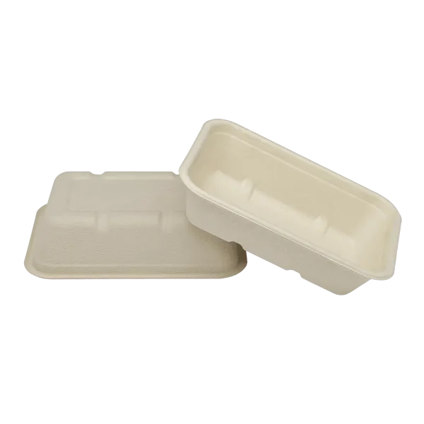 Karat Earth 16oz Natural Bagasse Take Out Container, Rectangular - 500 pcs