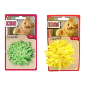 Kong Moppy Ball Assorted Cat Toy