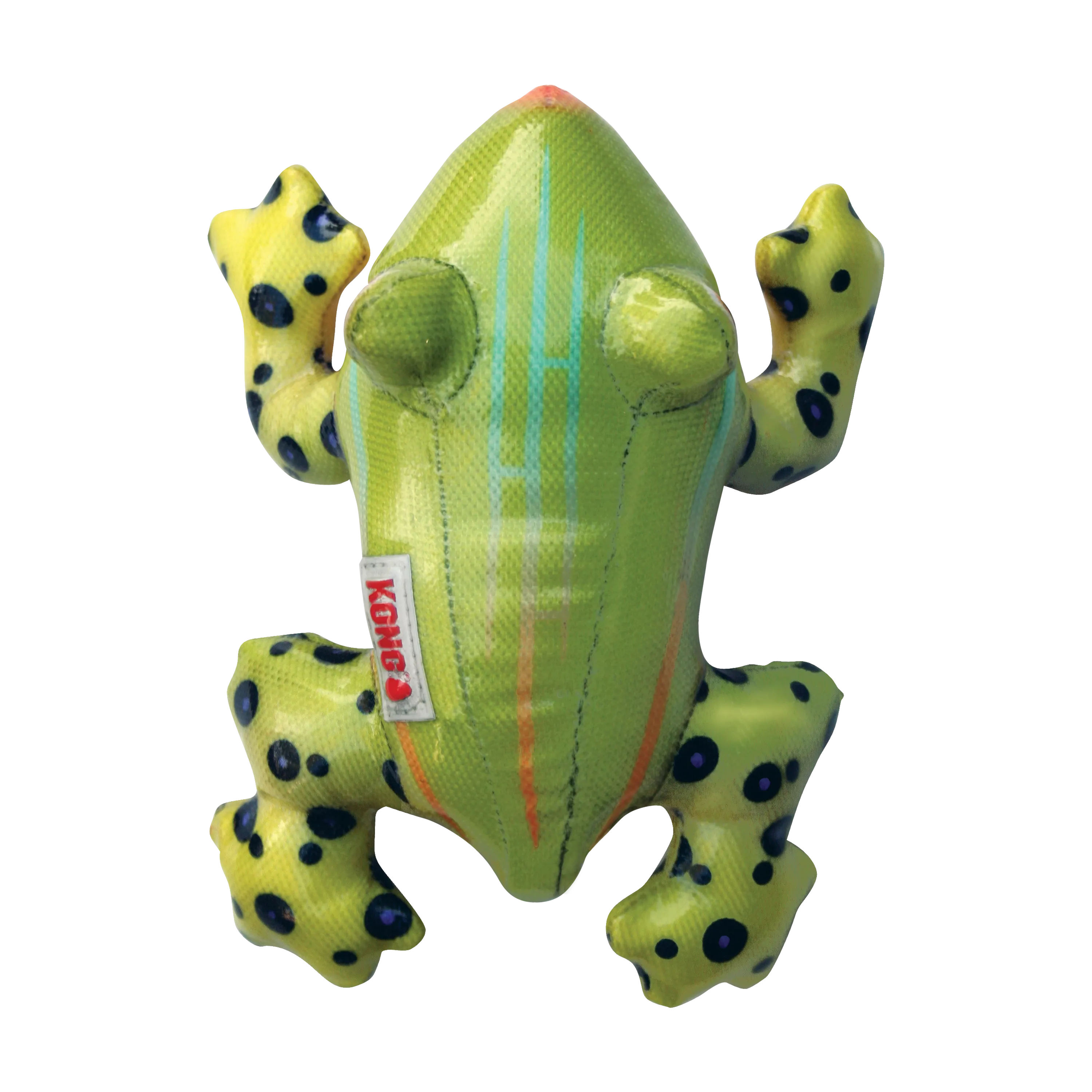 KONG Shieldz Tropics Frog Dog Toy