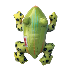 KONG Shieldz Tropics Frog Dog Toy